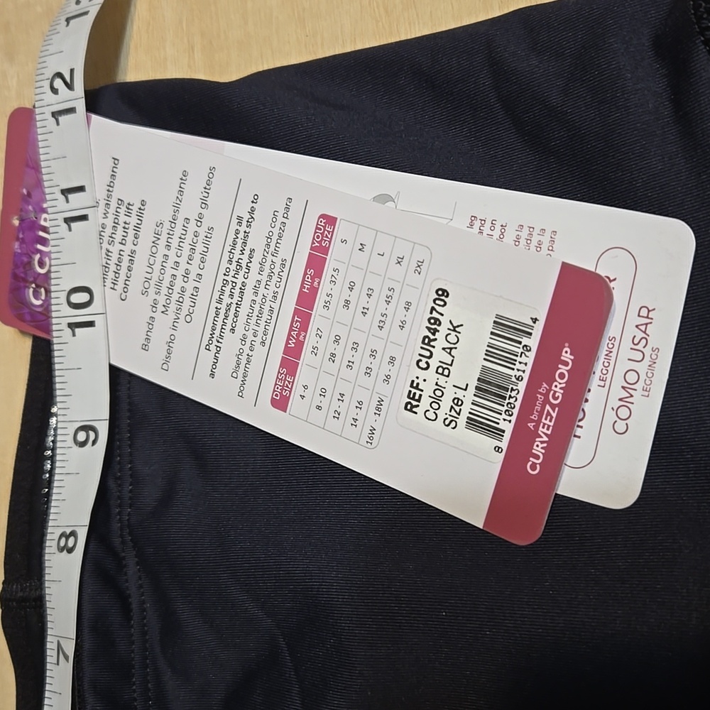 A35 NWT Shapermint Curveez Firm Shaping Hi-Waisted Leggings Multiple Sizes - Picture 4 of 6